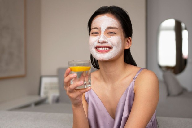 Salah satu manfaat tepung beras adalah membantu membuat kulit tampak lebih cerah karena kandungan asam fitat di dalamnya.