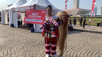 Semarak Merdeka Run 2026, Peserta Pakai Kostum Leak Bali hingga Spider-Man