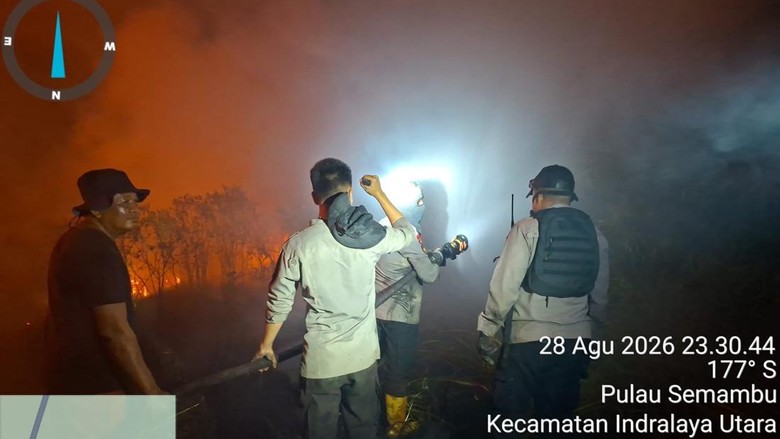 Polda Sumsel Optimalkan Personel Tangani Karhutla di Ogan Ilir