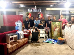 Pria Palangka Raya Curi Perabot hingga Lukisan Yesus, Korban Rugi Rp 23 Juta