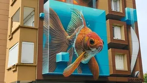 15 Street Art Unik, Ada Karakter Kartun Nyungsep