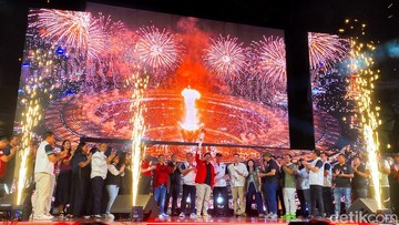 Obor Pelepasan Menyala, Kontingen Indonesia Siap Berlaga di Asian Games 2026