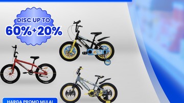 Aneka Sepeda di Transmart Full Day Sale Mulai Rp 1 Juta