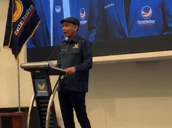 Bimtek NasDem Sulsel, Rudianto Lallo Ajak Kader Saling Besarkan Hati