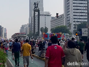 Video CFD Berjalan Normal Usai Aksi Demonstrasi