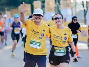 Lari Bareng Ayah, Chelsea Olivia: Hal yang Paling Bisa Aku Sombongkan