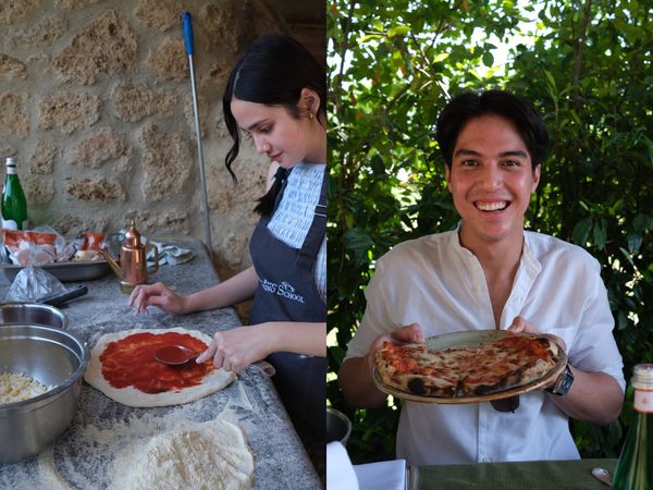 Serunya Honeymoon El Rumi dan Syifa Hadju, Bikin Pizza Bareng di Italia