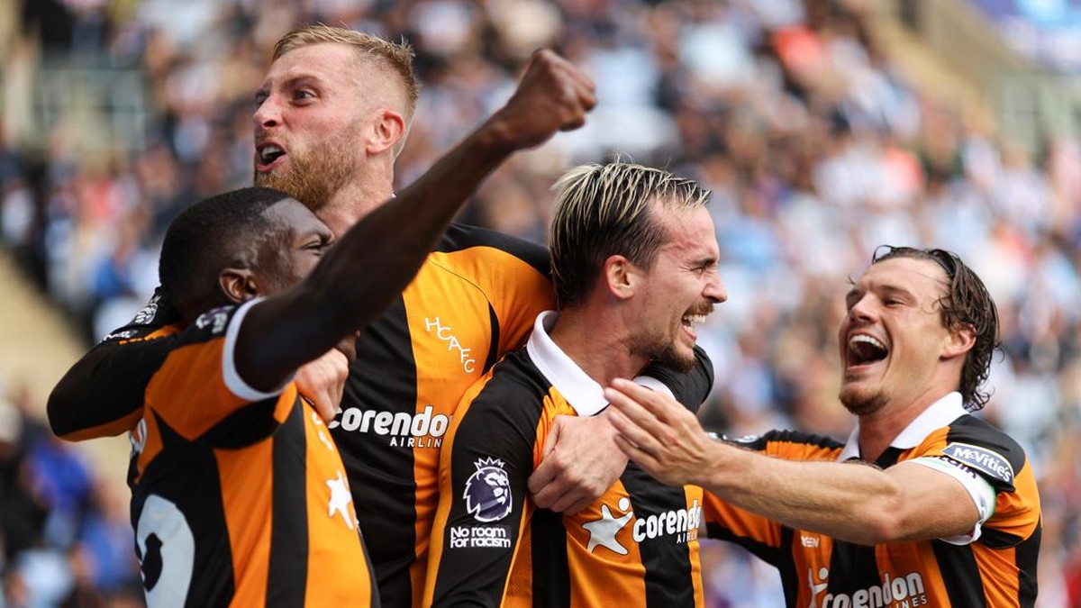 Hull City sapu bersih kemenangan di 2 laga awal Liga Inggris. (Foto: Offside via Getty Images/Jacques Feeney/Offside)