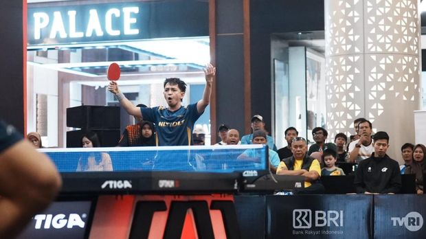 Tim putri Onic Sport dan tim putra Arwana Jaya juara Indonesia Pingpong Legaue (IPL) Season 2 2026 setelah memenangi grand final di Trans Studio Mall Cibubur, Depok, Sabtu (30/8). (Arsip Indonesia Pingpong League)