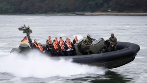 KTT Keamanan Laut Baltik, Pejabat Jerman Tinjau Kapal Patroli Bundespolizei