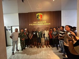 Lima Pengeroyok Anggota TNI di Sarolangun Serahkan Diri