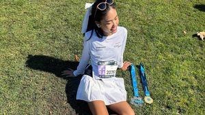 Keren! Namira Adjani Sukses Dapat Medali 7 Star WMM di Sydney Plus Bonus PB