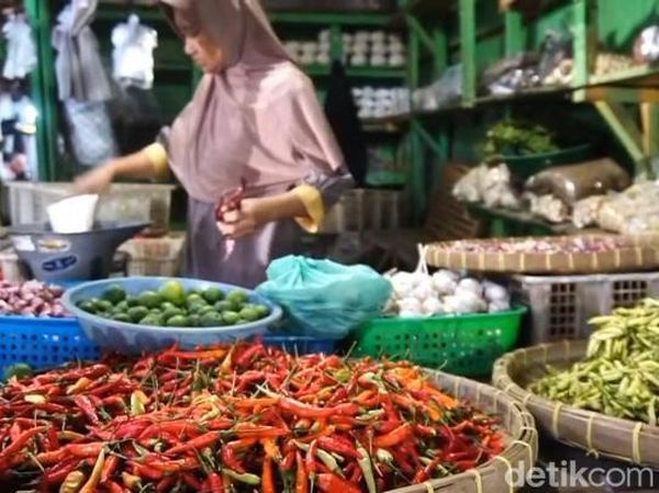 Sepinya Pasar Baru Probolinggo Ketika Cabai Rawit Tembus Rp 60 Ribu/Kg