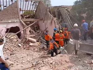 Gedung Hogwan di Brebes Ambruk, 3 Orang Tewas