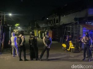 Bentrok Geng Motor Vs Warga di Pasar Senggol Makassar, Polisi Bubarkan