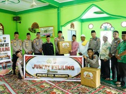 Polres Kepulauan Meranti Ajak Warga Cegah Karhutla Lewat Jumat Keliling