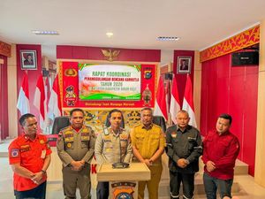 Rokan Hulu Siagakan Satgas Khusus Tangani Karhutla di 4 Kecamatan Rawan