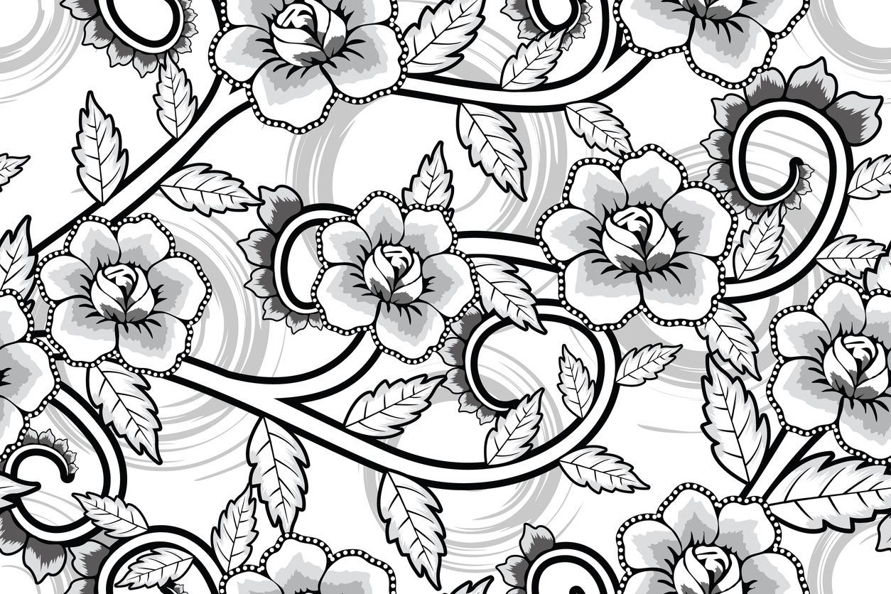 Ilustrasi Gambar Batik