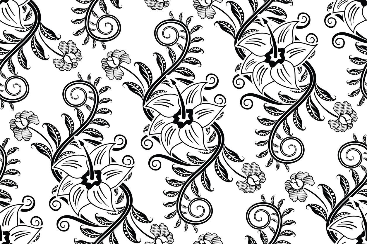 Ilustrasi Gambar Batik