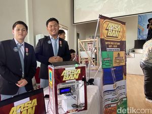 Keren! Siswa Ini Bikin Robot Deteksi Dini Banjir hingga Karhutla