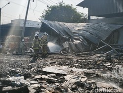 Tempat Produksi Sampah Jadi BBM di Kemijen Semarang Ludes Terbakar