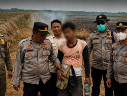 Bakar Lahan Sawah Milik Sendiri, Petani di Banyuasin Ditangkap Polisi