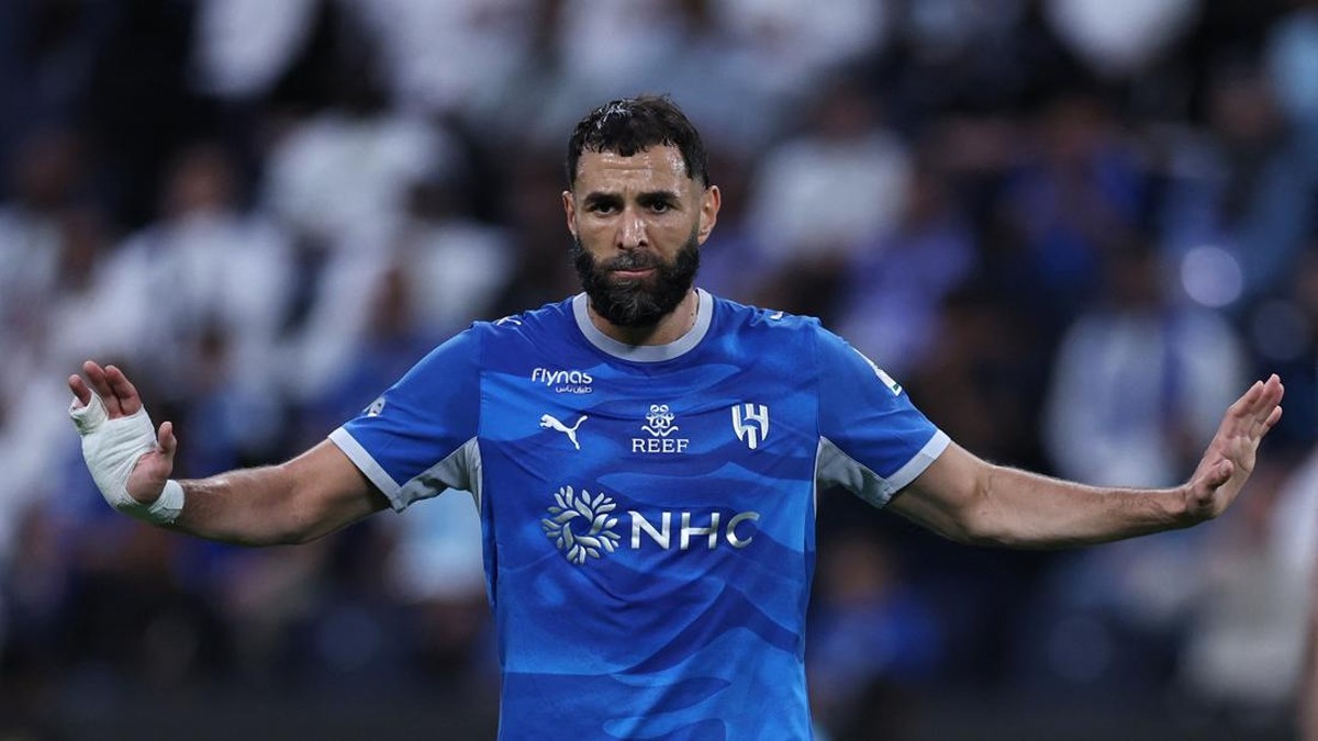 Karim Benzema tinggalkan Al Hilal. (Foto: REUTERS/Hamad I Mohammed)