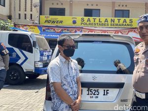 Sopir Karimun Ugal-ugalan di Semarang Ditilang, Ngaku Sempat Tenggak Miras