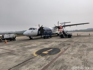 Penerbangan di Bandara Berau Terganggu, Jarak Pandang 1.800-500 Meter