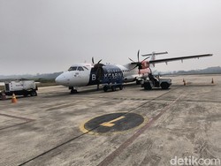 Penerbangan di Bandara Berau Terganggu, Jarak Pandang 1.800-500 Meter