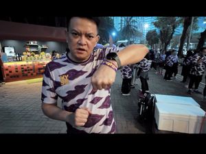 Hedi Yunus Gelar Fun Run Bareng Fans Rayakan Ultah ke-58