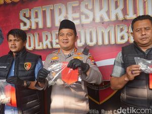 9 Pelaku Pengeroyokan-Bakar Motor Pesilat di Jombang Diringkus, 4 Buron