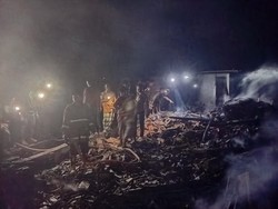 7 Rumah Hangus Terbakar di Grobogan gegara Warga Bikin Bedian