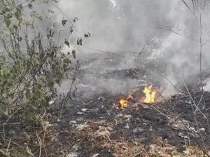 Kebakaran TPA Bojong Canar Pandeglang, Sudah 21 Jam Api Masih Berkobar