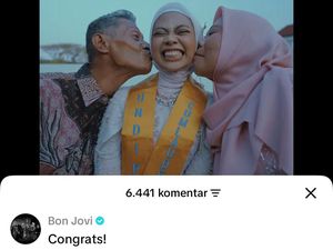 Hoki! Unggahan Video Wisuda Alumnus Undip Ini Dapat Ucapan Selamat dari Bon Jovi