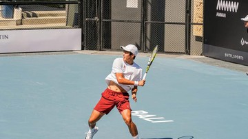 Men's World Tennis Championship: Nathan Barki Lolos ke Babak Kedua