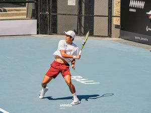Mens World Tennis Championship: Nathan Barki Lolos ke Babak Kedua