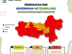 24 Daerah di Jateng Berstatus Awas Bencana Kekeringan