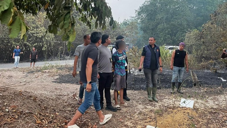 Pria di Ogan Ilir Diamankan Usai Kepergok Mau Bakar Lahan