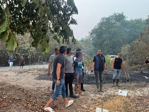 Pria di Ogan Ilir Diamankan Usai Kepergok Mau Bakar Lahan