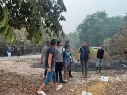 Pria di Ogan Ilir Diamankan Usai Kepergok Mau Bakar Lahan