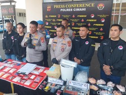 Edarkan Sabu Dalam Mobil Mainan, Driver Ojol Diciduk Polisi Cimahi