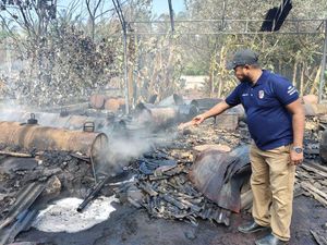 Dapur Minyak Ilegal di Langkat Terbakar, Polisi Cari Pemilik