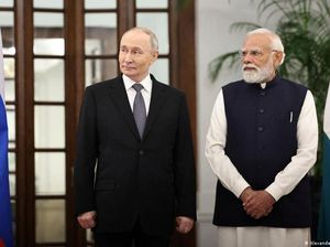 Putin Bertemu Modi di KTT Shanghai, Hubungan Rusia-India Diuji