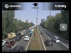 Situasi Lalin di Tol Dalam Kota Pagi Ini, Ada Kepadatan di Cawang