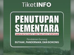 Jalur Pendakian Panderman-Bokong Ditutup Buntut Kebakaran Gunung Buthak