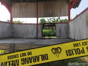 Sebelum Bakar Jenazah, Pelaku Bunuh Wanita di Pos Ronda Demak Pakai Palu