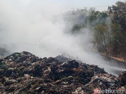 TPA Troketon Klaten Kembali Terbakar Siang Ini