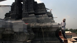 Warisan Singhasari Kembali Dipulihkan, Candi Jago Masuki Tahap Pemugaran Kaki Ketiga