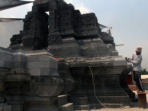 Warisan Singhasari Kembali Dipulihkan, Candi Jago Masuki Tahap Pemugaran Kaki Ketiga